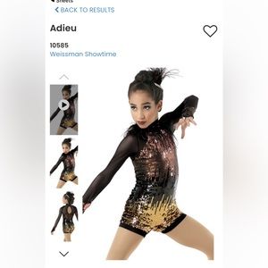 Weissman Adieu Costume